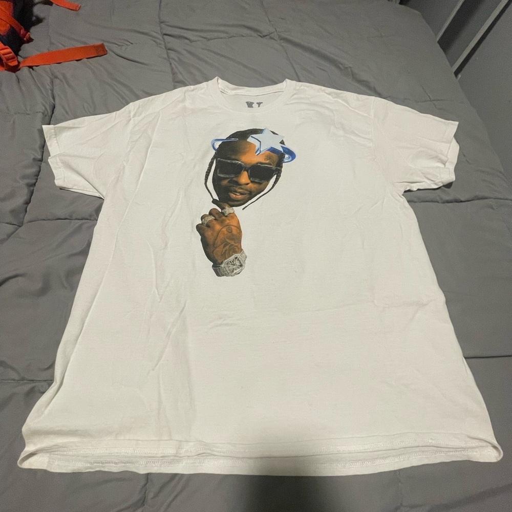 VLONE Pop Smoke Graphic Tee size XL